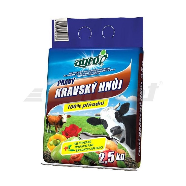 AGRO Kravský hnůj 2,5 kg