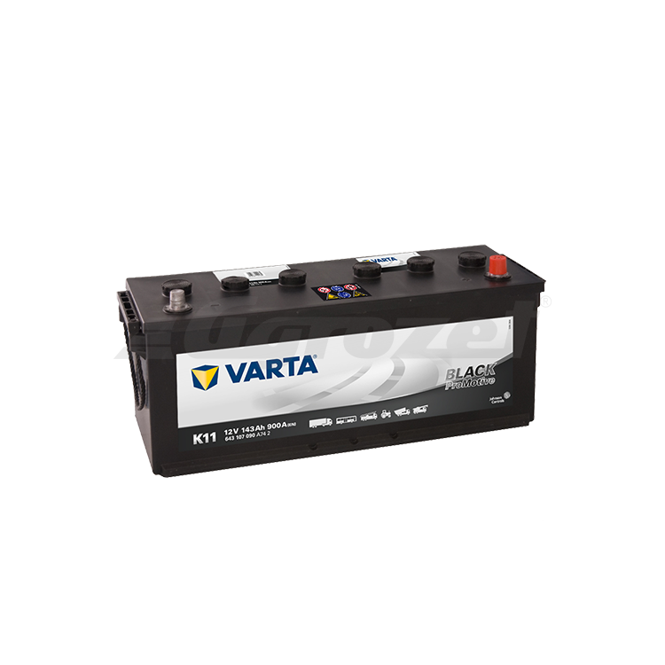 Baterie Varta BLACK 12V/143 Ah (zapojení 0)