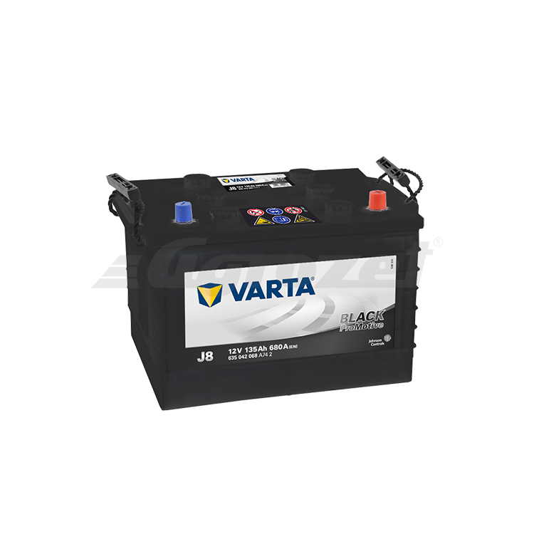 Baterie Varta BLACK 12V/135 Ah/680 A (zapojení 6) - V635042068A742