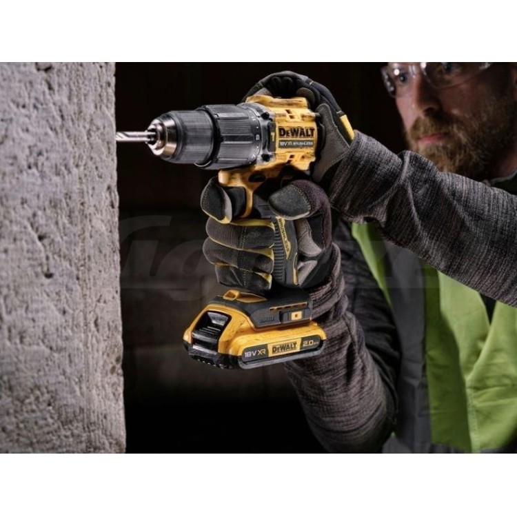 DEWALT DCD100YD2T 18V AKU příklepová vrtačka 2x2Ah