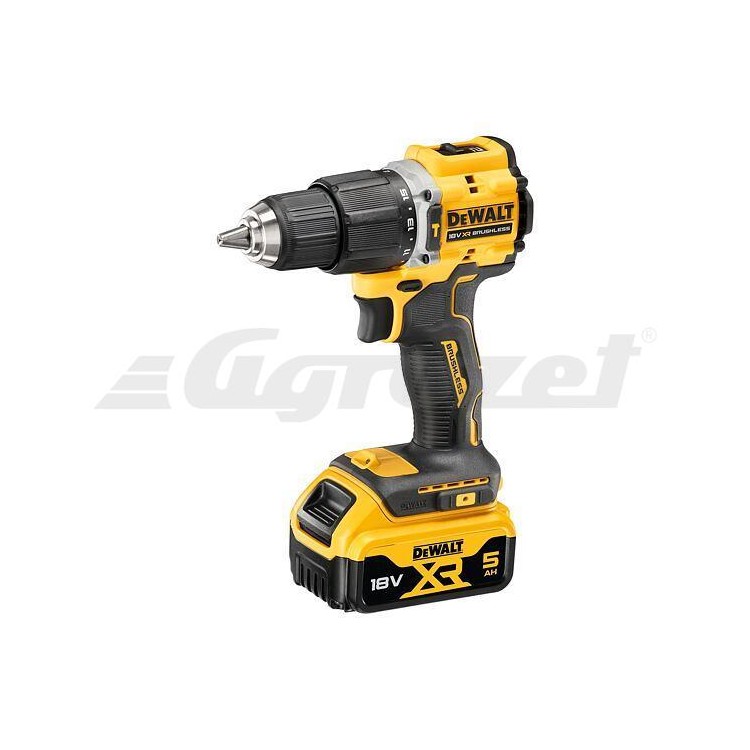 DEWALT DCD100YP2T 18V AKU příklepová vrtačka k výročí 100 let 2x5Ah