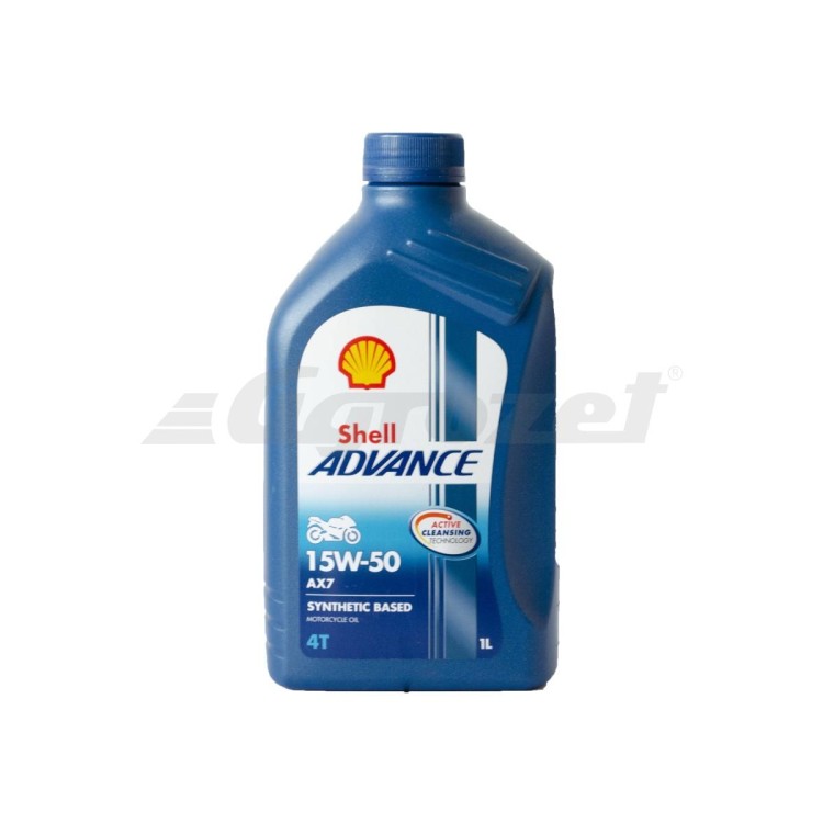 Olej SHELL Advance 4T AX7 15W-50 1L