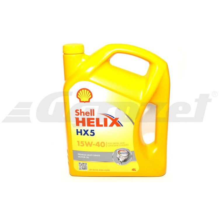 Olej SHELL Helix HX5 15W-40 4L