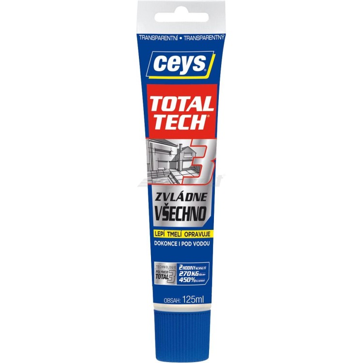 ceys 42507242 Total Tech Express transparent tuba 125ml