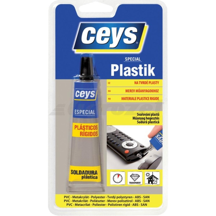 ceys 48501007 Lepidlo SPECIAL PLASTIK Na tvrdé plasty 30ml