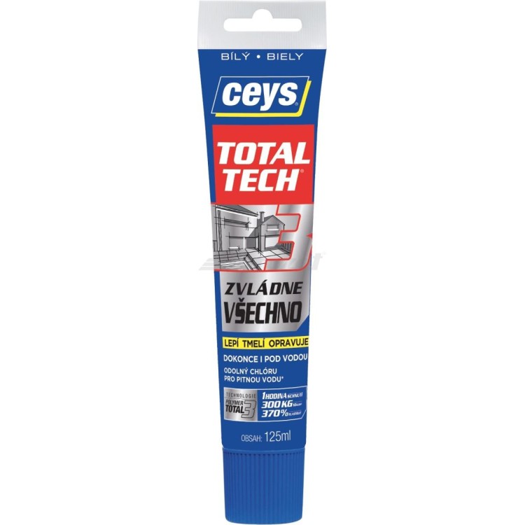 ceys 42507232 Total Tech Express bílý tuba 125ml