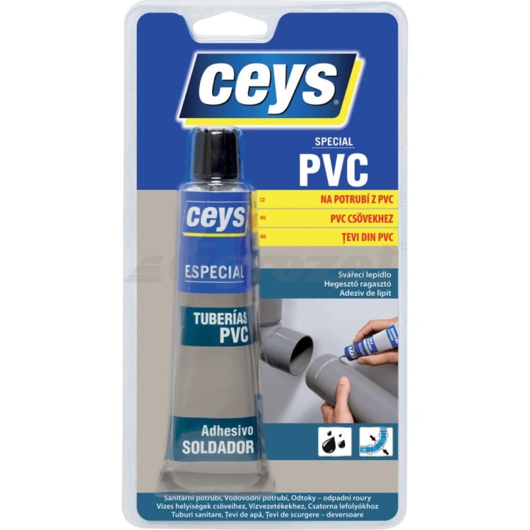 ceys 48501018 Lepidlo SPECIAL PVC Na potrubí z PVC 70ml