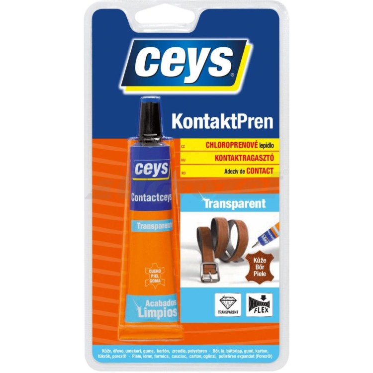 ceys 48503601 Lepidlo KontaktPren transparentní 30ml