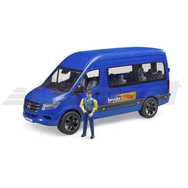 Bruder 2681 MB Sprinter Mikrobus s figurkou