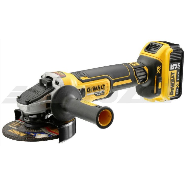 Bruska DEWALT18V XR bezuhlíková 125 mm