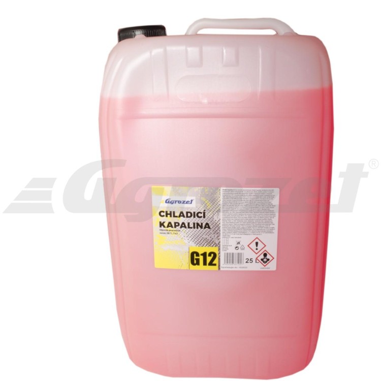 Kapalina chladící G12+  AGROZET Antifreeze  25 L