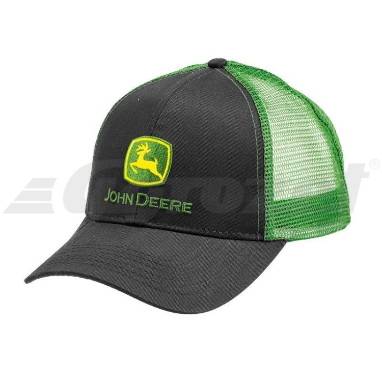 Čepice černá John Deere