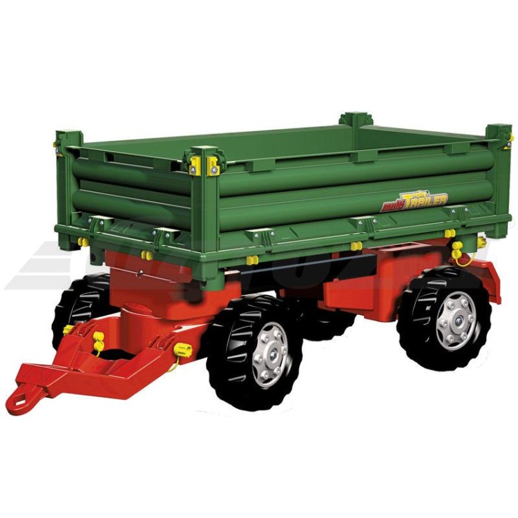 Přívěs Multi-Trailer John Deere, třístranný sklápěč