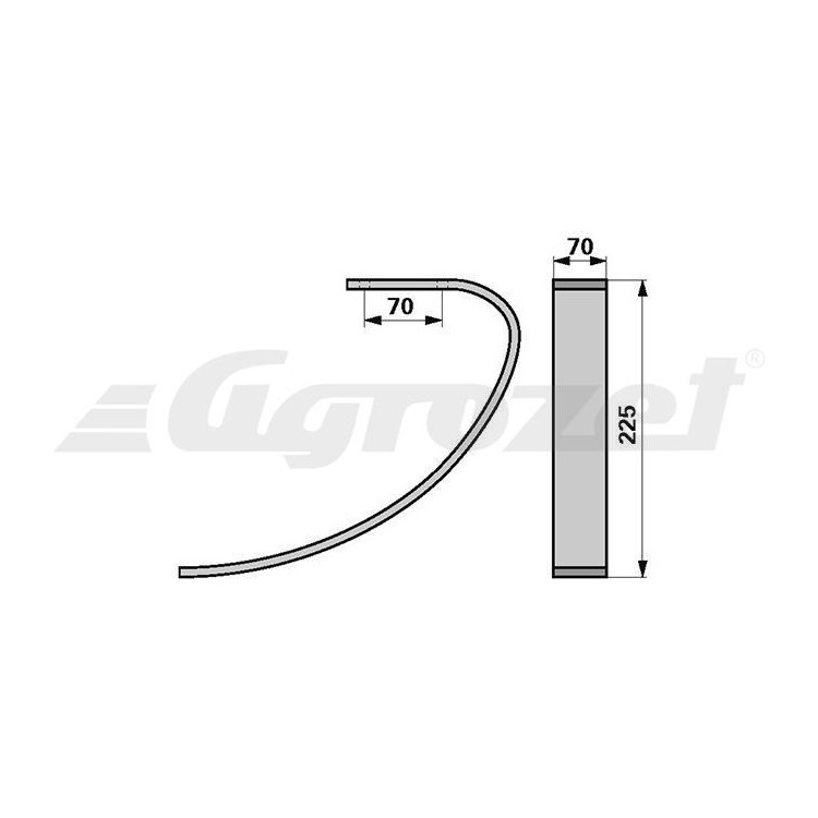 Horsch 00330198 Pero 70x10