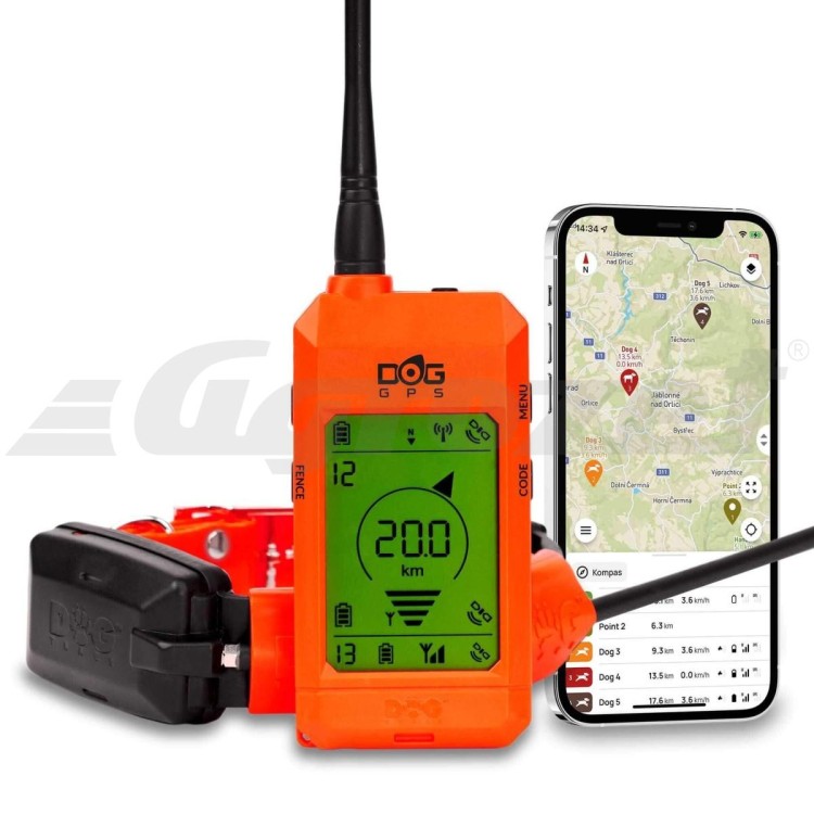 Vyhledávací zařízení pro psy DOG GPS X30