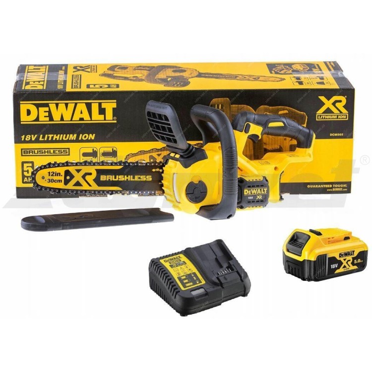 DeWALT DCM565P1 18V řetězová pila s baterií