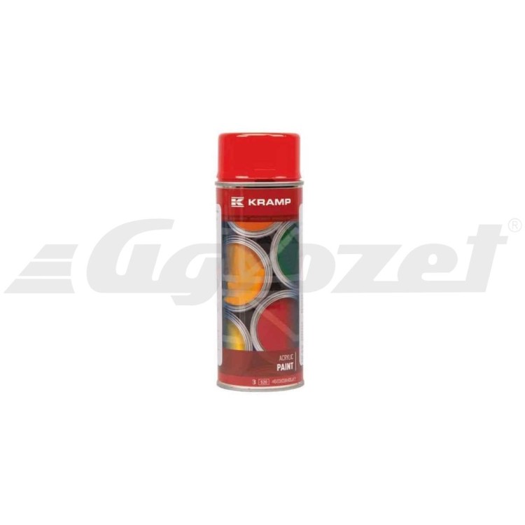 Barva červená spray 400ml RAL3020