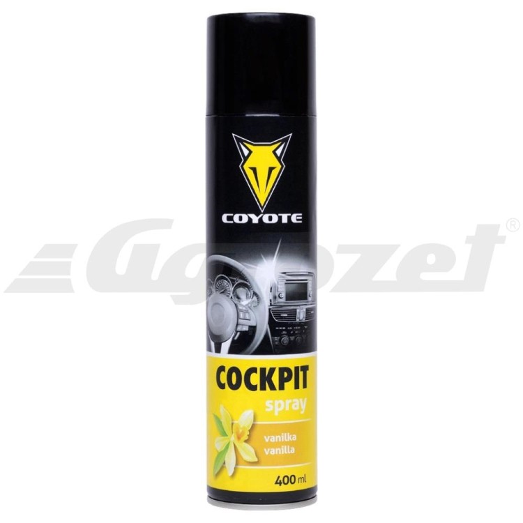 COYOTE CY-103126007 Cockpit Spray Vanilka 400 ml