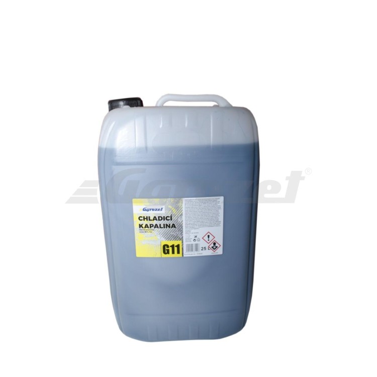 Kapalina chladící G11 AGROZET Antifreeze   25 L