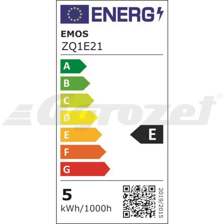 EMOS ZQ1E21 Žárovka Classic LED Mini Globe E14, 4,2 W (40 W), 470 lm, teplá bílá