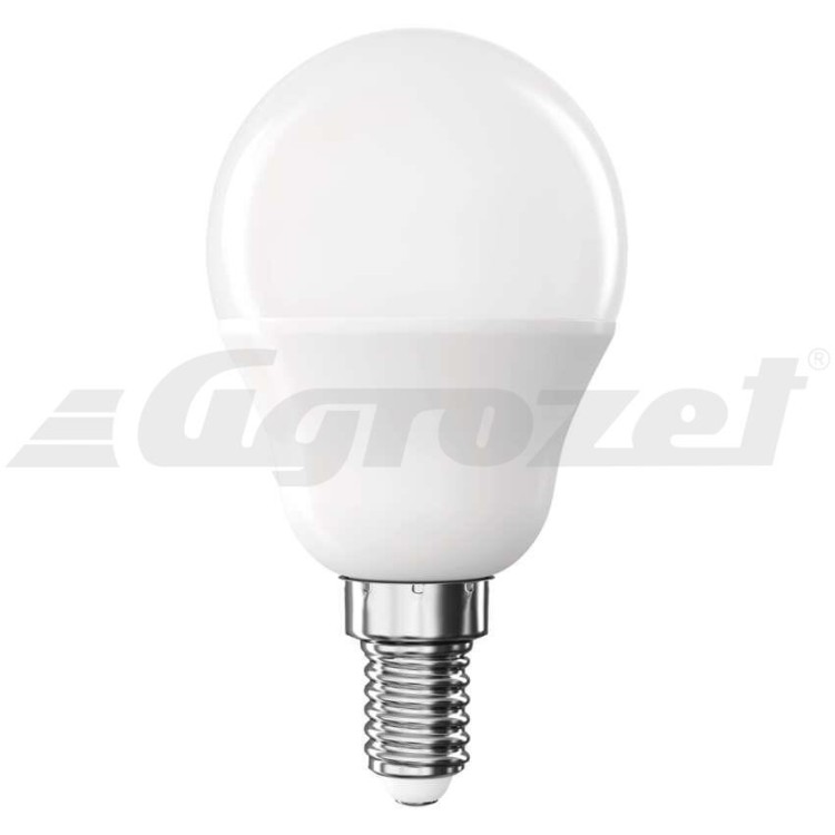 EMOS ZQ1E21 Žárovka Classic LED Mini Globe E14, 4,2 W (40 W), 470 lm, teplá bílá