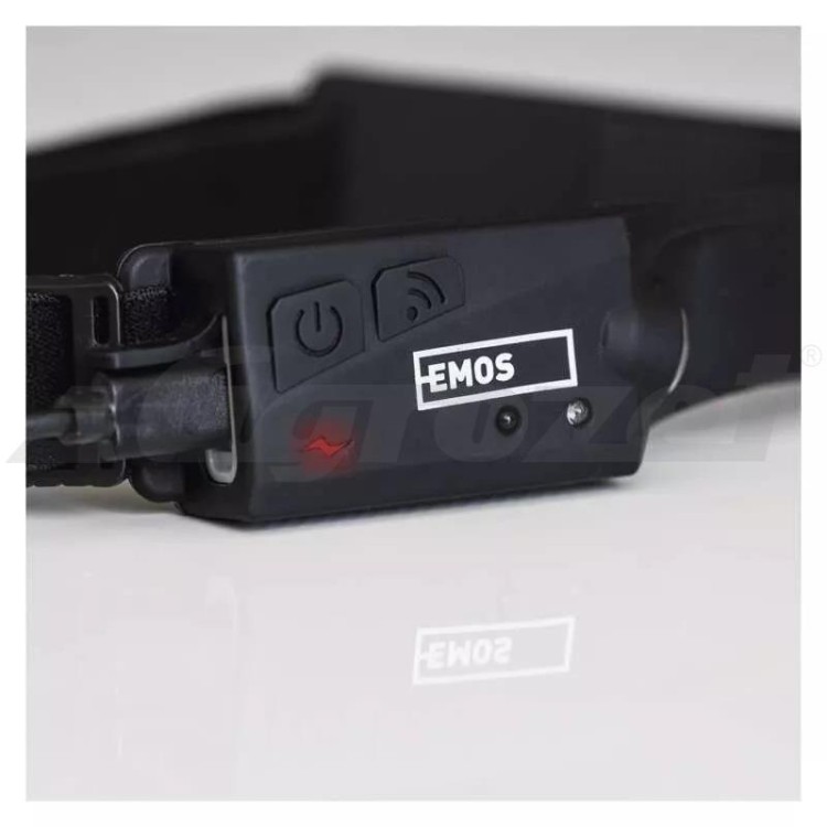 Emos P3541 Čelovka COB LED nabíjecí 380 lm, Li-Pol 1200 mAh