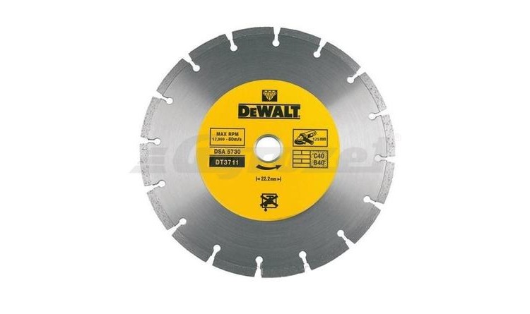 DEWALT DT3711 Diamantový kotouč 125x22,2mm