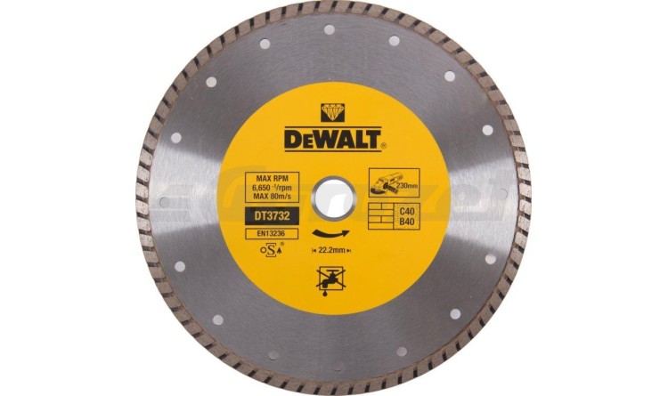 DEWALT DT3732 Kotouč diamantový 230mm Turbo   (7879888)