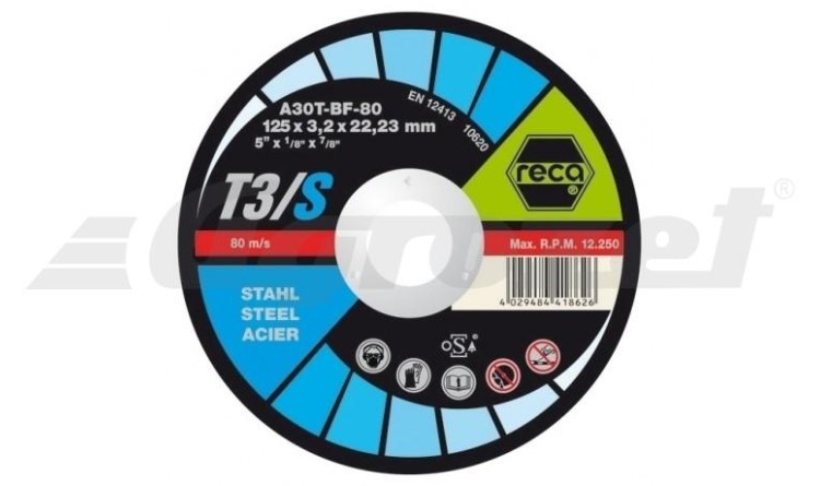 Kotouč řezný 150x2,5x22,2 T3/S