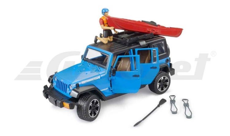 Jeep Wrangler Rubicon s kajakem Bruder 02529