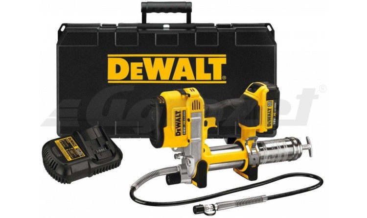 DEWALT DCGG571M1 Lis mazací akumulátorový 18V/4,0Ah