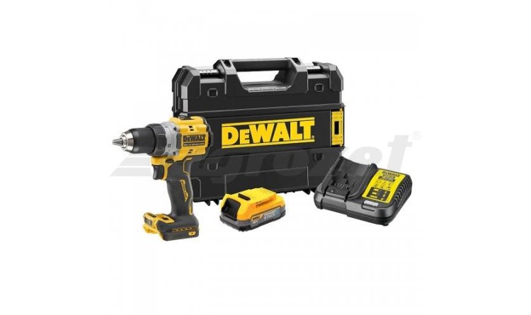 DeWALT DCD800E1T-QW Aku vrtačka bezuhlíková 18 V 1x 1,7 Ah akumulátor