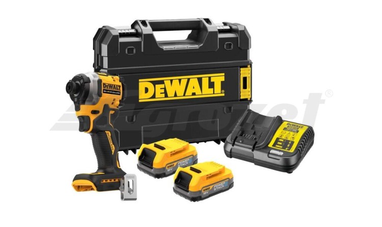 DeWalt DCF850E2T-QW Utahovák rázový 18V 2x 1,7 Ah Li-Ion POWERSTACK