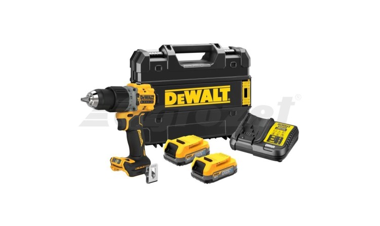 DeWALT DCD805E2T-QW Aku vrtačka bezuhlíková 18 V 2x 1,7 Ah Li-Ion