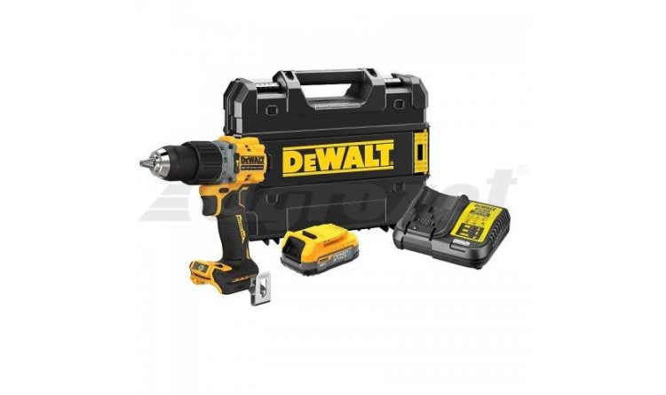 DeWALT DCD805E1T-QW Aku vrtačka bezuhlíková 18 V 1x 1,7 Ah akumulátor