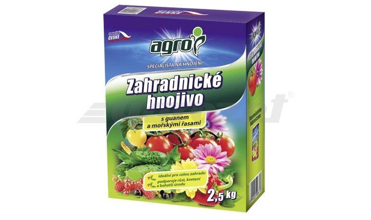 AGRO Zahradnické hnojivo 2,5 kg