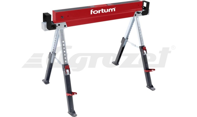 Fortum 4759999 Koza stavební skládací 1kus, nosnost 590kg, výška 61,5-82cm