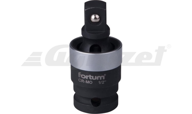 Fortum 4790010 Nástavec rázový kloubový, z vnitřního 1/2" na vnější 1/2" čtyřhr.