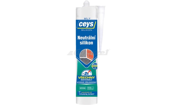 ceys 42505528 SILIKON Neutrální bílý 280ml