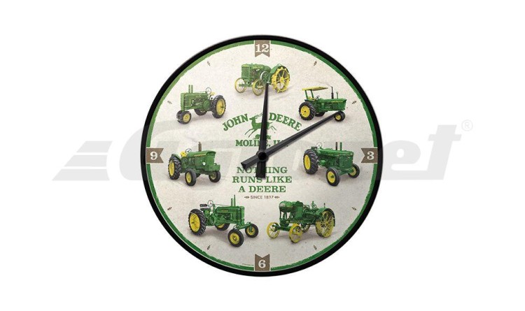 Nástěnné hodiny John Deere Historie