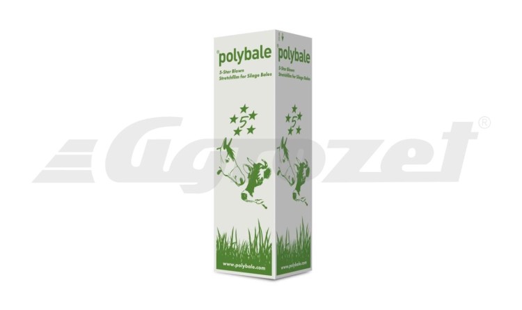 Folie POLYBALE 50cmx1800mx0,25mm (GREEN) světle zelená