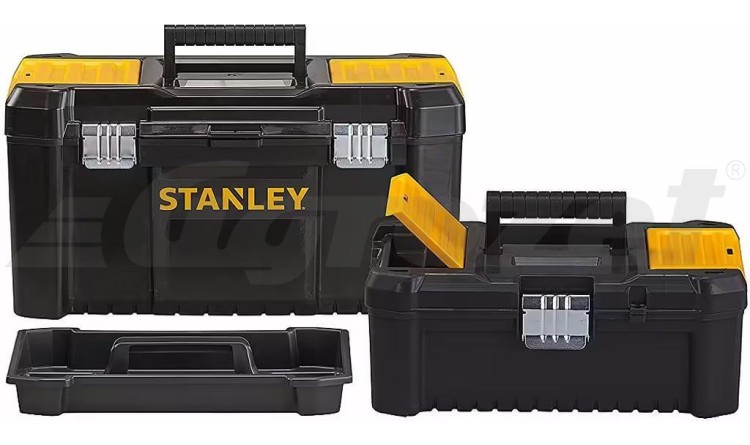 STANLEY STST1-75772 Set boxů 48x25x25cm + 32x19x13cm kovová přezka