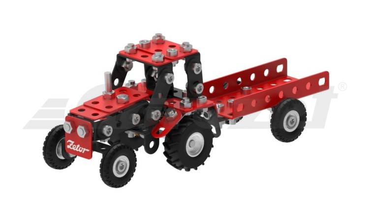 Stavebnice Merkur - traktor Zetor