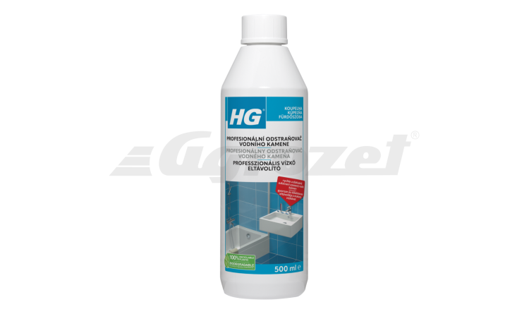 HG1000527 Profesionální odstraňovač vodního kamene 500 ml