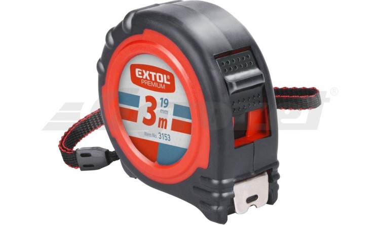 Extol Premium 3153 metr svinovací, 3m, š. pásku 19mm