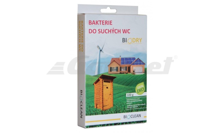 Biodry bakterie do suchých WC 100g