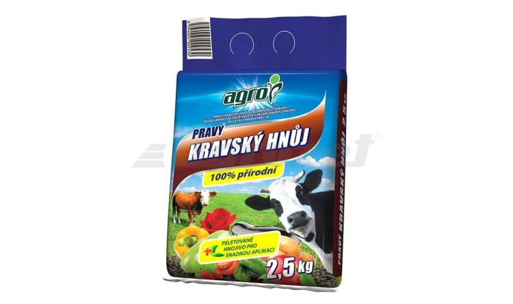 AGRO Kravský hnůj 2,5 kg