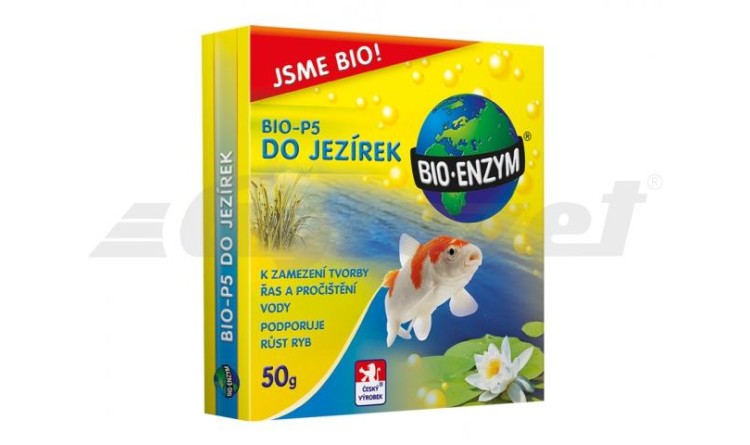 Aktivátor jezírek BIO-P5 proti řasám a znečištění 50g