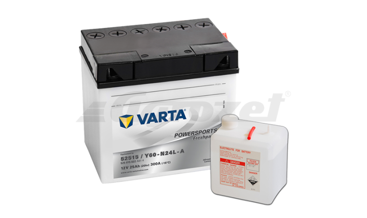 Baterie VARTA MT MOTO 12V/24Ah 220A(12V/25Ah)