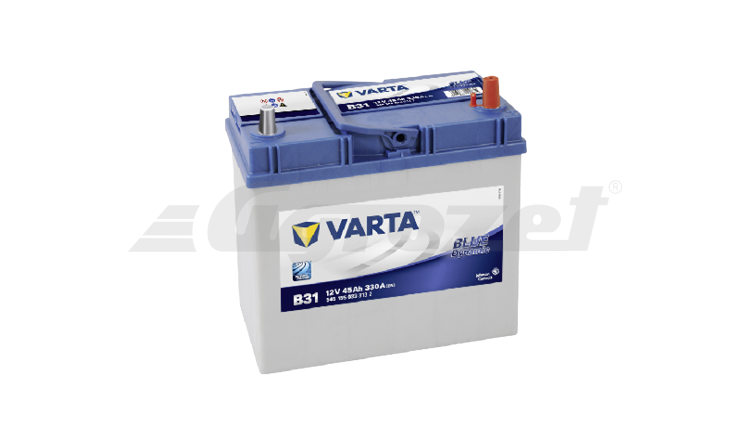 Baterie Varta BLUE 12V/45Ah ( Póly s označením 3 - japonská auta)